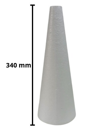 CONE ISOPOR 340 X 130